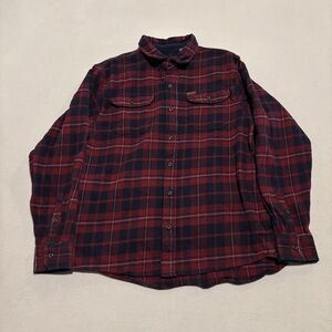 Orvis Shirt Jacket Shacket Mens XL Red Outdoor Spring Casual Preppy Heavyweight